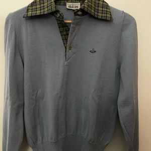 Vivienne Westwood long sleeve polo sweater
